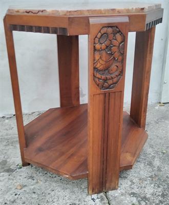 Stolek ve stylu art deco