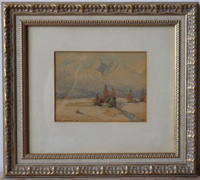 Josef Fiala - Vysoké Tatry - Lomnický štít 1927