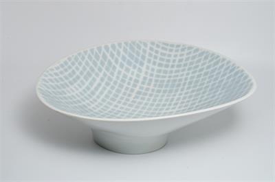 Mísa organických tvarů, mřížkový dekor J. MAREK Royal Dux