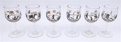 Adolf Beckert, Steinschönau - Skleničky na likér