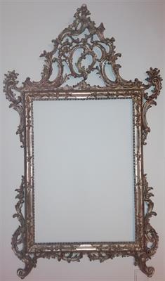 Vyřezávané zlacené zrcadlo