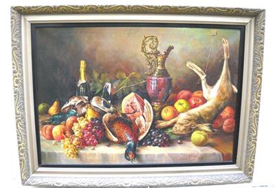 Zátiší s bažantem, F. Fert 1932