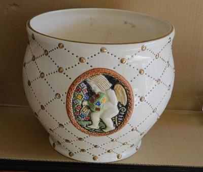 JULIUS DRESSLER - velký květináč, perfektní