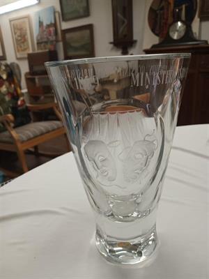 Váza sklo Jiráskův Hronov 1959