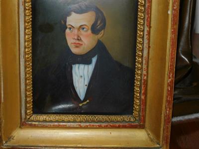 Miniatura na porcelánu - rok 1841