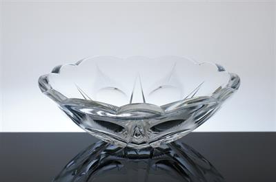 Broušená miska z čirého skla - Antonín DROBNÍK