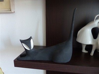 BRUSEL KOČKA JAROSLAV JEŽEK ROYAL DUX cca 1962