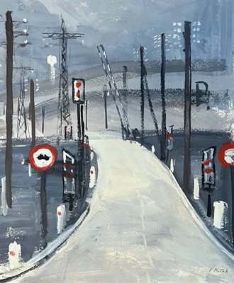 PAŠEK František - Železniční přejezd