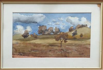 Lev Šimák - Krajina se stromy