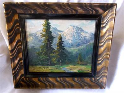 Krajina se stromy, Zdeněk Nemastil, vliv Mařákovy školy