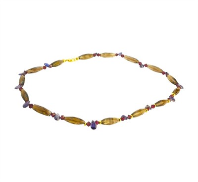 Náhrdelník s polodrahokamy