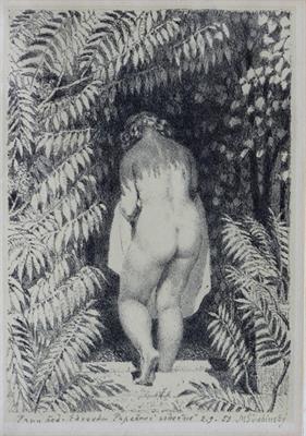 Švabinský Max: Stojící akt.