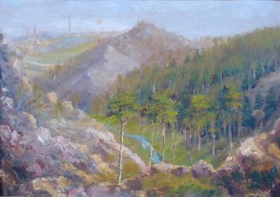 Sedláček - Jarní krajina v Šárce