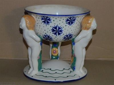 WAHLISS NÁSTOLEC VĚTŠÍ, keramika, perfektní