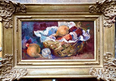 Vladimír Kristin : Zátiší s cibulí (1932)