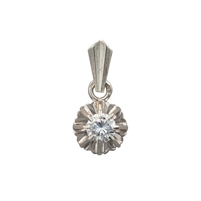 Zlatý přívěsek s přírodním diamantem 0,30 ct