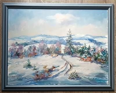 O.Papež:Zima u Zruče.