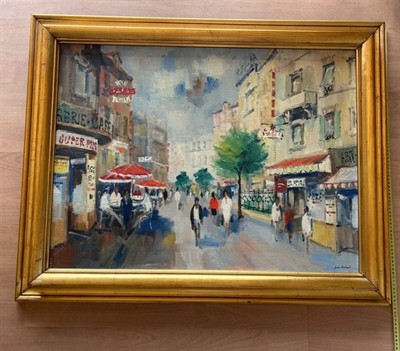 Jaroslav Kotas, motiv z Marseiles, olej na plátně