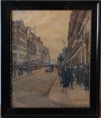 Mandlick Augustin,Ulice ve Vidni