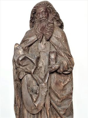 sádrová kopie světce