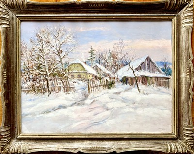 František Škrabánek : Zima na Vysočině