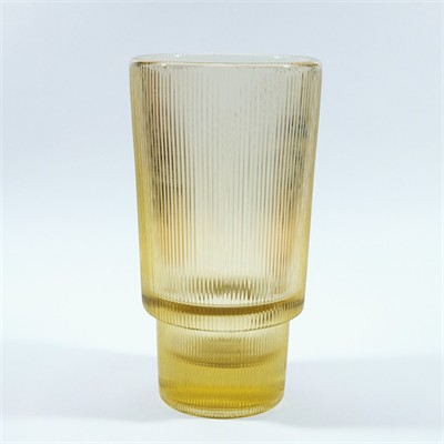 Lisovaná váza 60. let, sklárna Rosice