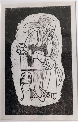 Babka s šicím strojem, Vlastimil Syrový *1952