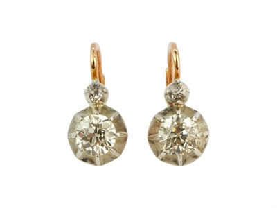 Briliantové náušnice 1,22 ct