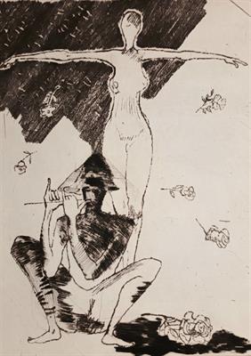 František Burant: Pierot a Kolombina.