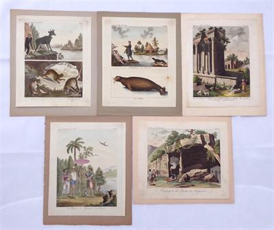 Konvolut 10ti žánrových grafik - Gallerie der Welt