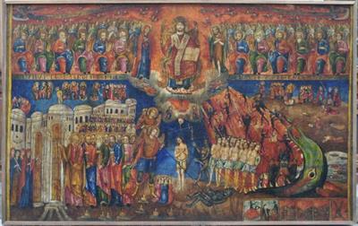 Ikonopisný obraz - Poslední soud