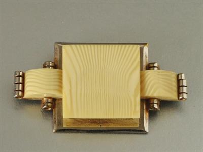 Art deco brož Paříž kolem r. 1930, Paris France