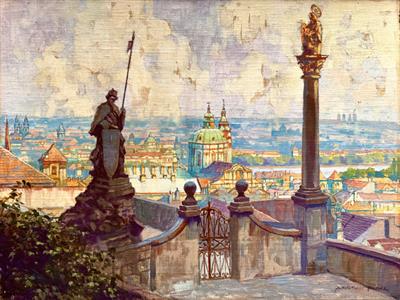 Jaroslav Pukl: Pohled na Prahu