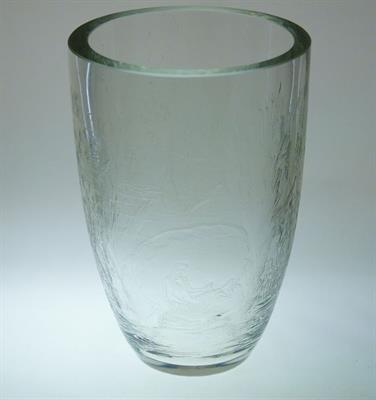 Masivní váza "PODMOŘSKÝ SVĚT" Miloslav JANKŮ Železný Brod