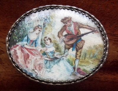 Miniatura, stříbro, RU po roce 1866..