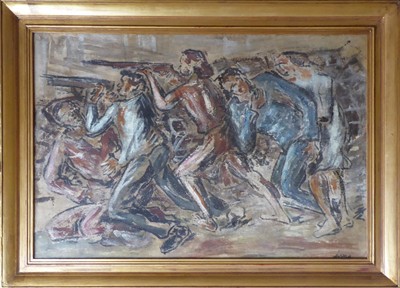 Aloys Wach ? - Na barikádě