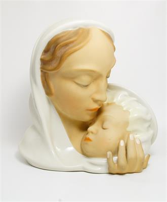 Sousoší styl ART - DECO W. FRITSCH Pirken Hammer MADONA