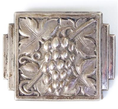 800 Ag art deco brož styl Artěl, monogr. výrobce