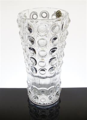 Křišťálová váza - Jiří ŘEPÁSEK, sklo Bohemia Poděbrady