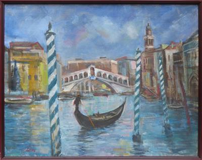 Jiří Žižka - Na laguně v  Benátkách