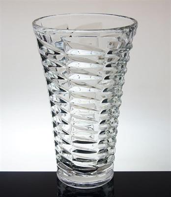Váza z čirého skla František VÍZNER Libochovice SKLO-UNION