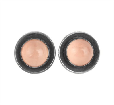 Stříbrné náušnice s růženíny