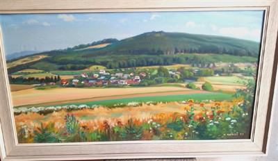 Havlovice, pohled na Zámeček a Vavřineček, K.Kuneš