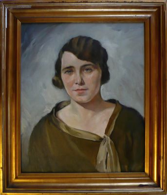 František Podešva - Portrét mladé ženy