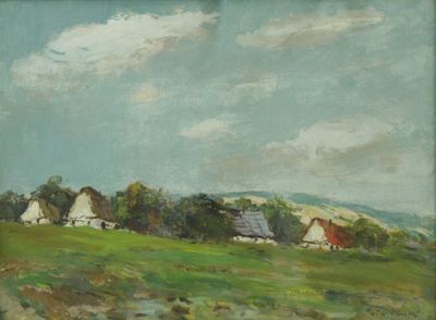 Farský K.K.: Pohled na vesnici