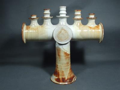 Svícen Olga Hudečková keramika v43cm š44cm