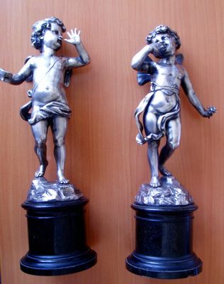 Plastiky andělů - pár.