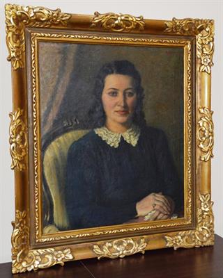 KAREL SKÁLA - ŽENA V KŘESLE