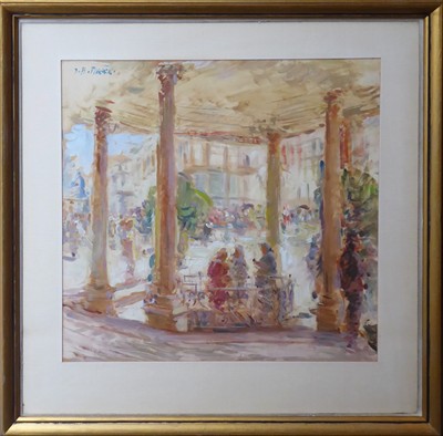 Jan Bedřich Plaček - V lázeňském altánku