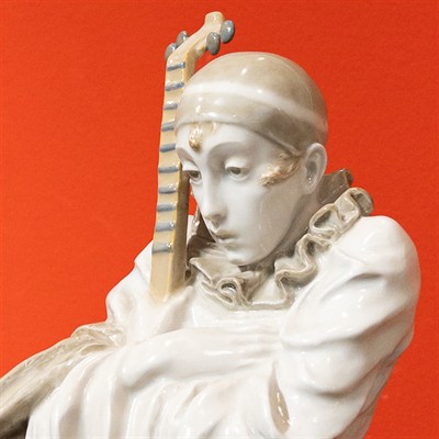 František Rous, Pierot s loutnou, Art Deco